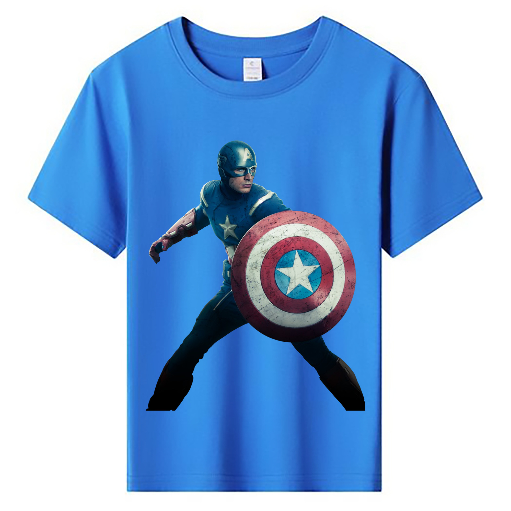 （画像用） アベンジャーズ The Avengers 綿100％キッズTシャツ（フロントプリント）